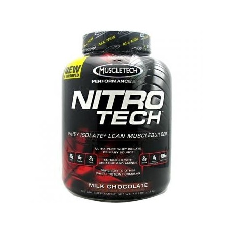 Proteína NitroTech de Muscletech 4.4 lb - Envío Gratuito