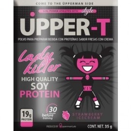 Proteína Üpper-T Especial para Mujer Caja con 10 Sobres Lady Killer-Negro - Envío Gratuito