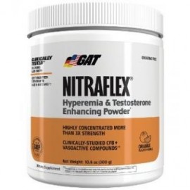Pre-entrenamiento (Óxido Nítrico) GAT Nitraflex sabor Orange 30 servicios. - Envío Gratuito