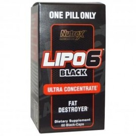 Quemador de grasa Lipo6 Black Ultra Concetrate 60 Capsulas - Envío Gratuito