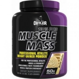 Ganador de Peso 100% Muscle Mass 6lbs Cutler Nutrition - Envío Gratuito