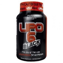 Quemador de Grasa Lipo 6 Black de Nutrex - Envío Gratuito