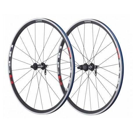 Set de Ruedas para Ruta Shimano WH R501 8 10V Negro - Envío Gratuito