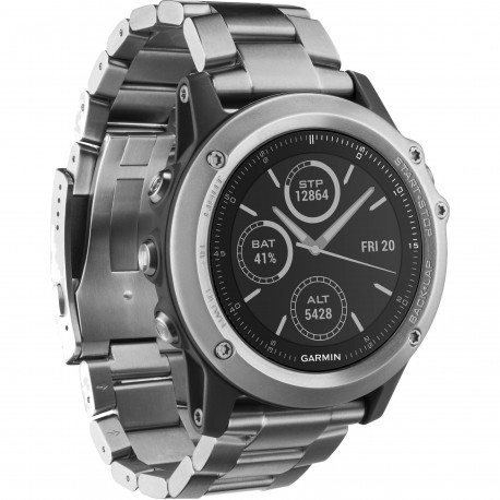 Reloj Multideporte Garmin Fenix 3 Zafiro Titanio II - Envío Gratuito