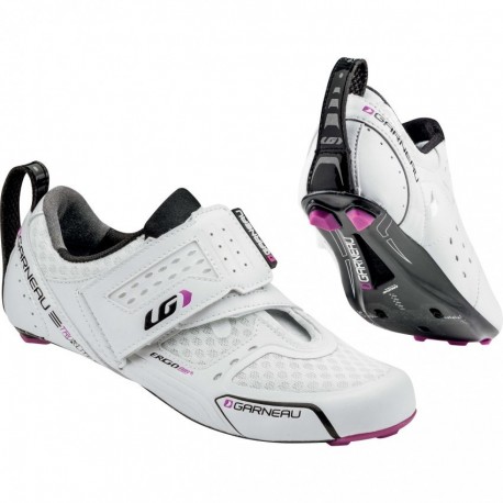 Zapatos de Triatlón Louis Garneau X-Lite Blancos para Mujer - Envío Gratuito